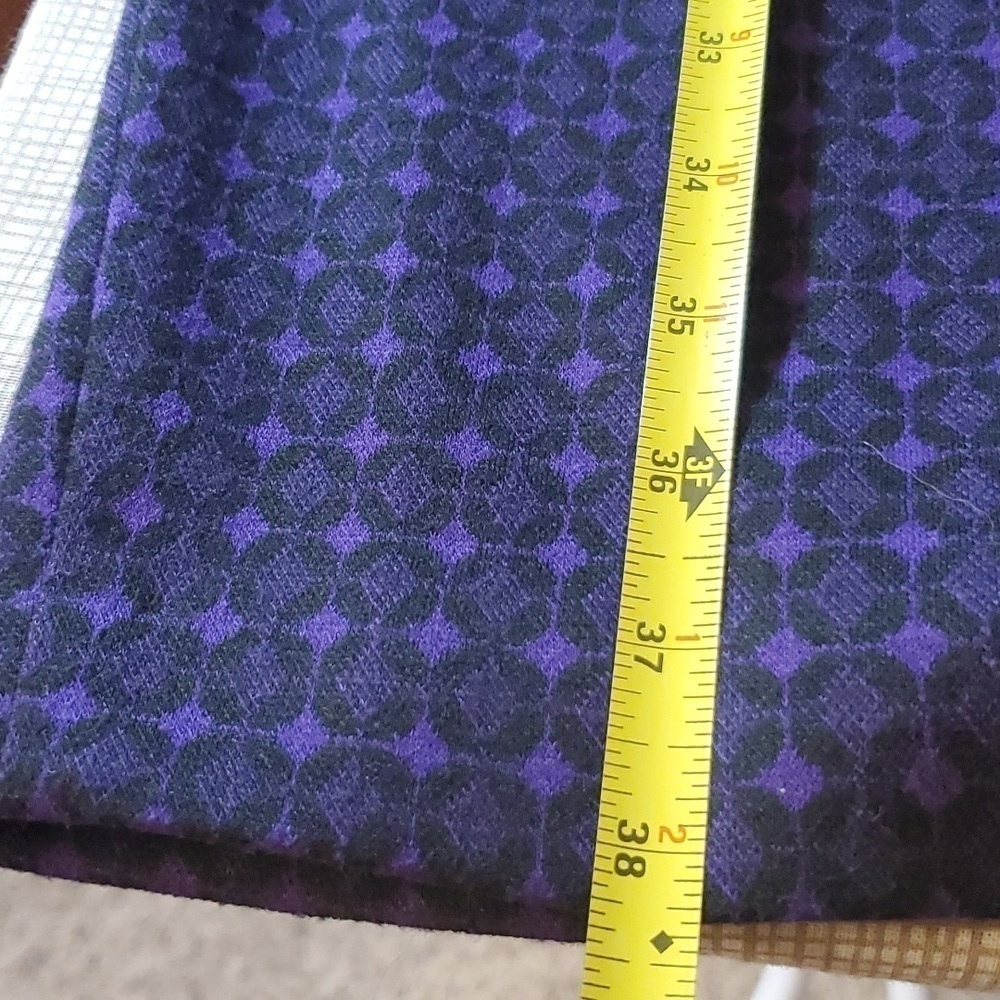 Evan Picone Purple Sleeveless Midi Sheath Dress Size 6 Career Work Business - Picture 4 of 11